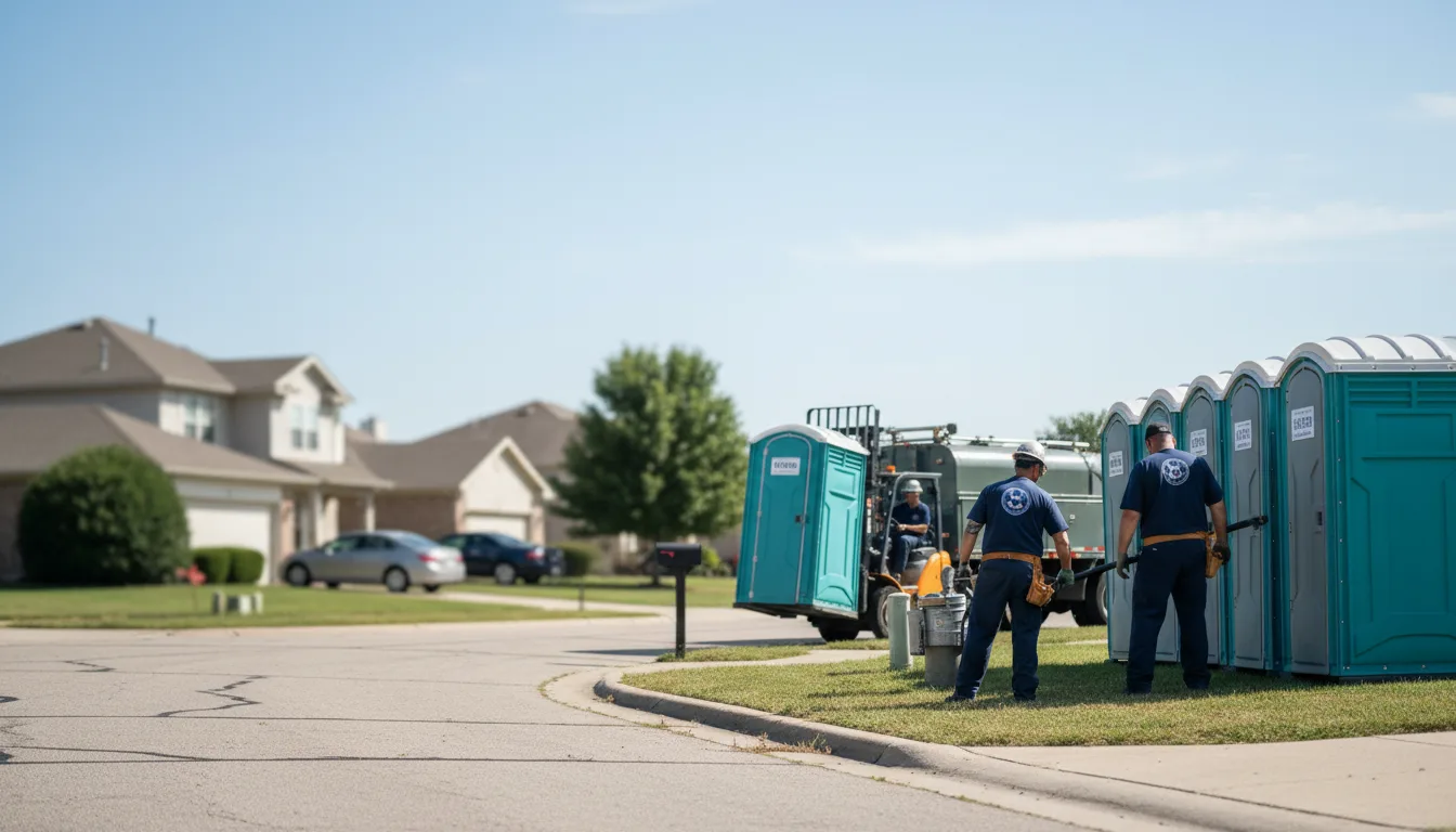 Porta Potty Rental in Cissna Park, IL near me